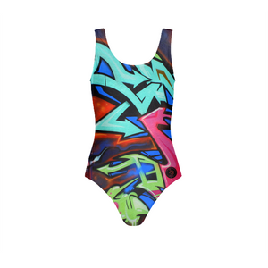 GRAFFITI Women's One-Piece Swimsuit