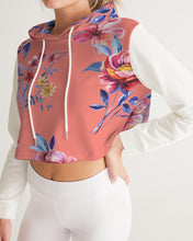 Forbidden Floral  Women's Cropped Hoodie