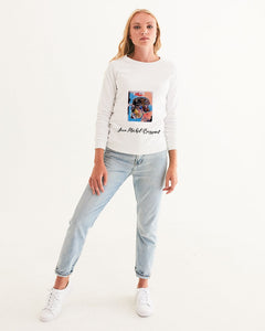 Jean Michel Basquiat Influenced Women's Graphic Sweatshirt